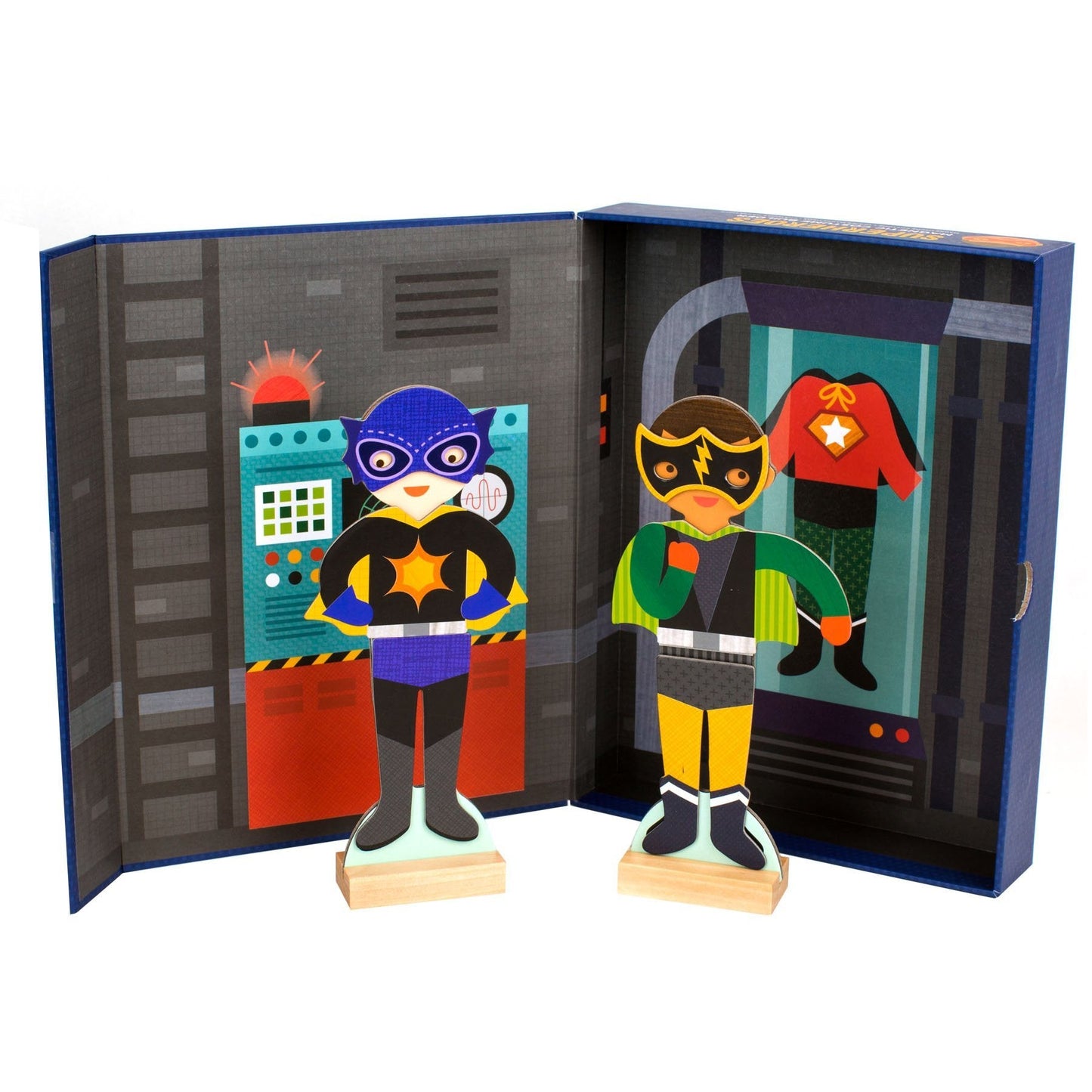 Magnetic Dress-Up: Superheroes