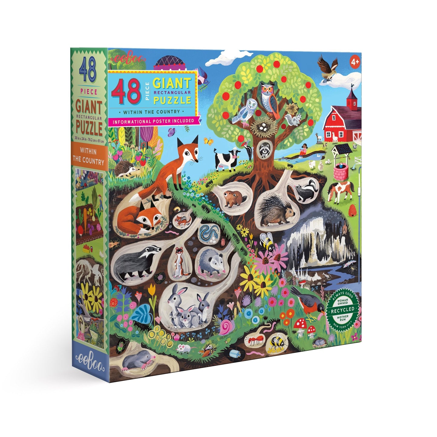 48 Piece Giant Puzzle - Within the Country